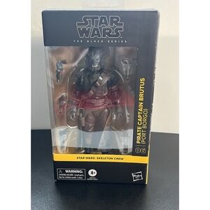 Star‎ Wars Black Series Pirate Captain Brutus 6" Figure Skeleton Crew NEW